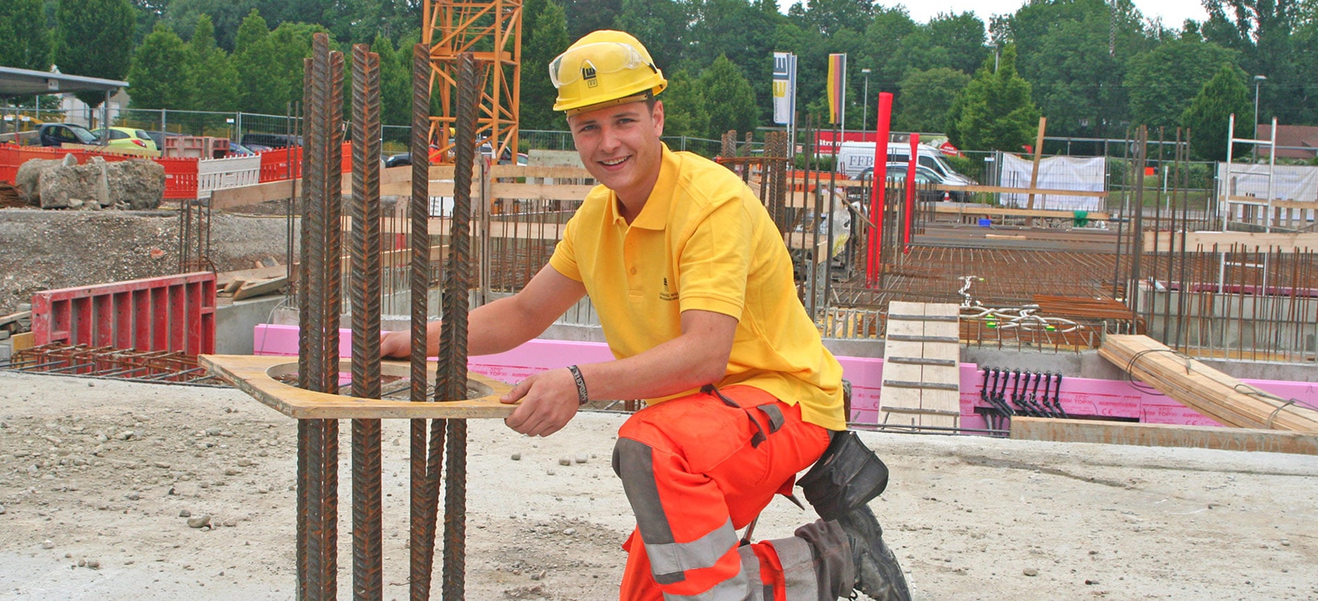 آوسبیلدونگ متخصص بتن‌ریزی و آرماتوربندی